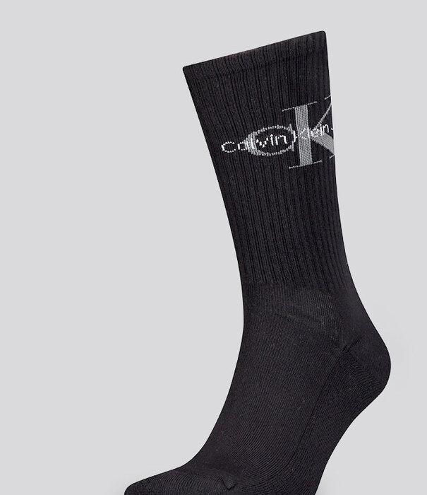 Calvin Klein CK Jeans Rib Sock 732 Zwart