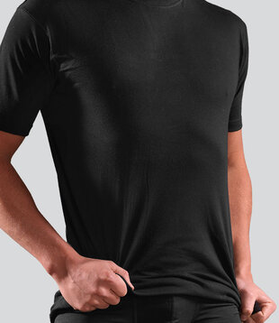 Hom Harro New Crew Neck T-Shirt 508 Zwart