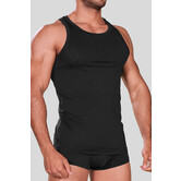 Hom Supreme Cotton Tanktop 332 Schwarz