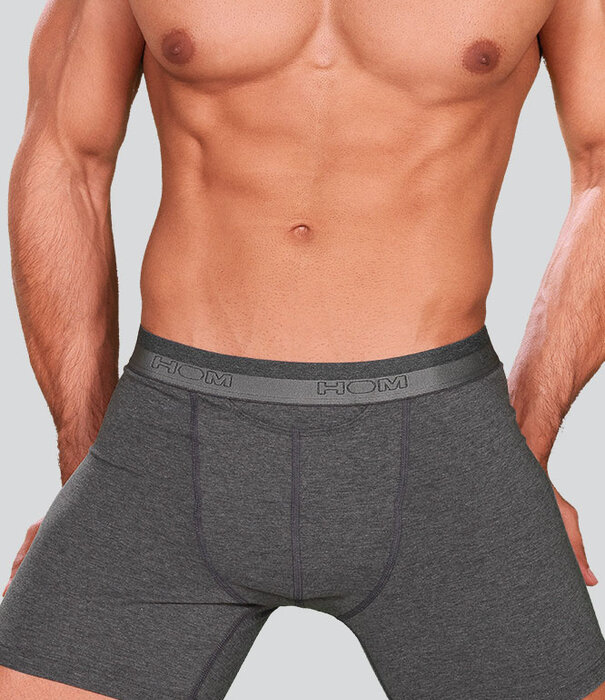 Hom HO1 Long Boxer Brief 519 Grijs