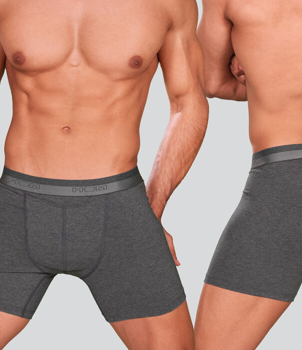 Hom HO1 Long Boxer Brief 519 Grijs