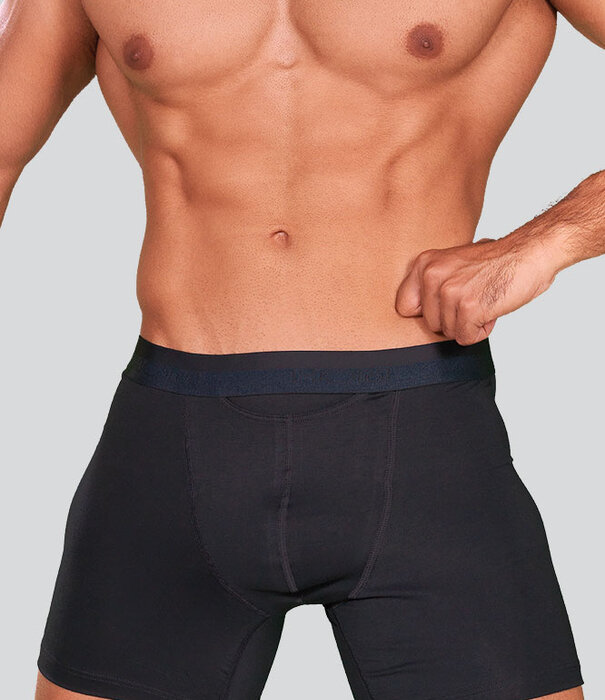 Hom HO1 Long Boxer Brief 519 Navy