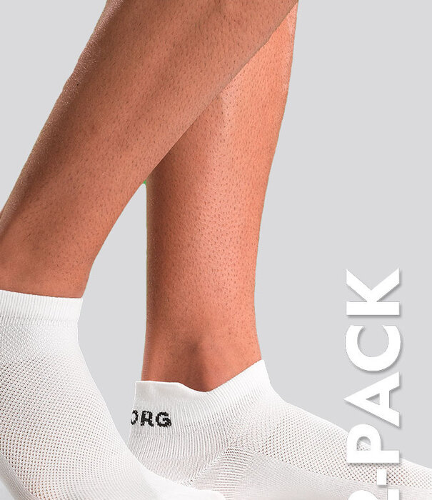 Bjorn Borg Performance Steps Socks 2-Pack 1391 Wit