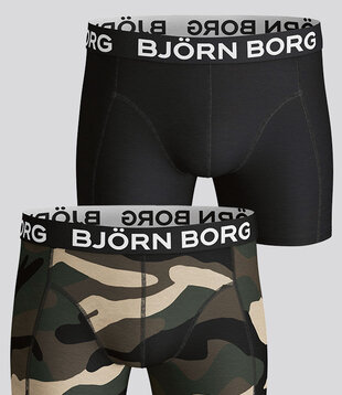 Bjorn Borg Core Boxershort 2-Pack 1681 Camouflage (256)
