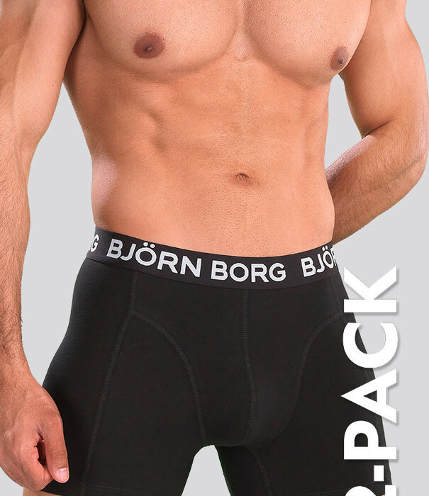 Bjorn Borg Core Boxershort 2-Pack 1005 Schwarz