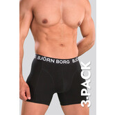 Bjorn Borg Core Boxershort 3-Pack 1076 Zwart