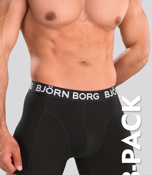 Bjorn Borg Core Boxershort 3-Pack 1076 Schwarz