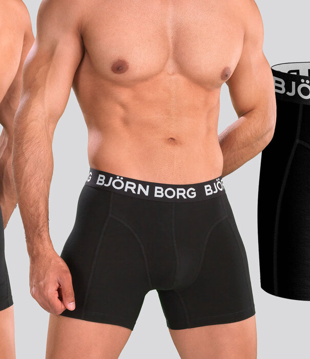 Bjorn Borg Core Boxershort 3-Pack 1076 Schwarz