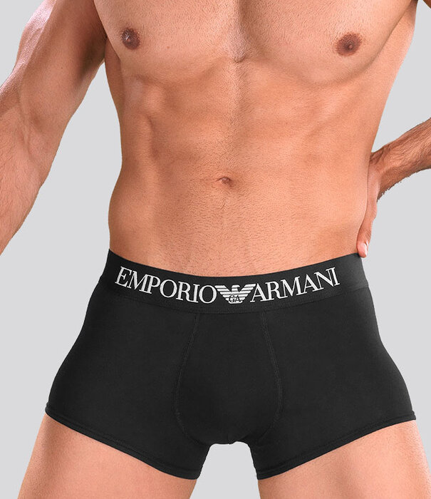 Emporio Armani Iconic Logoband Trunk CC729 Zwart