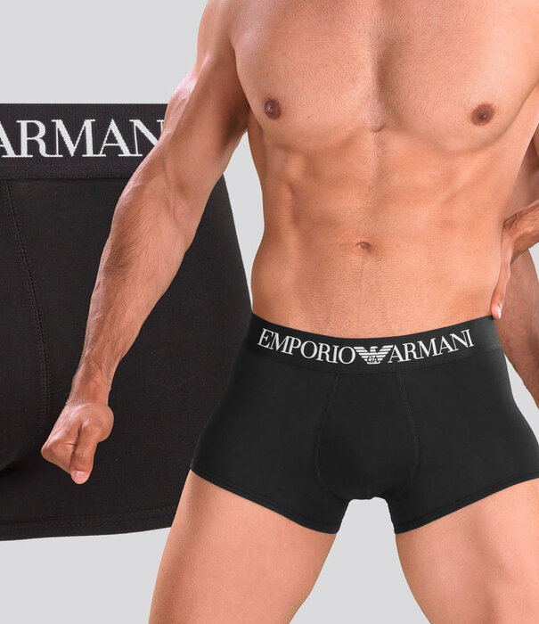 Emporio Armani Iconic Logoband Trunk CC729 Black