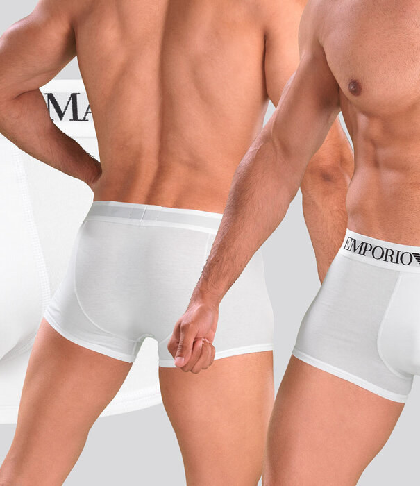 Emporio Armani Iconic Logoband Trunk CC729 Wit