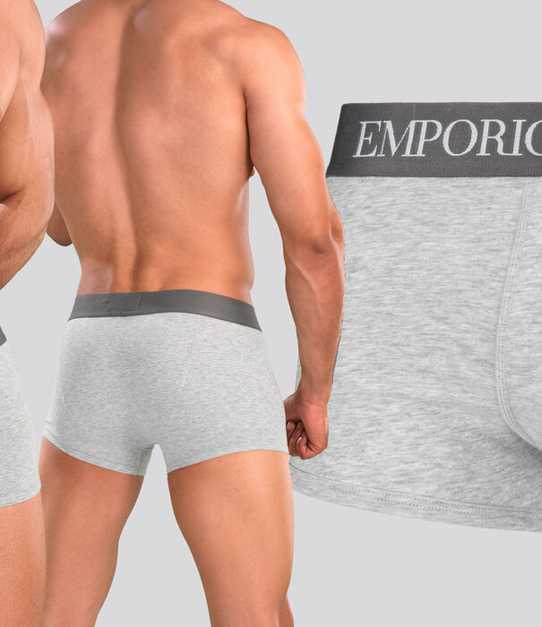 Emporio Armani Iconic Logoband Trunk CC729 Grau