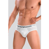 Emporio Armani Iconic Logoband Slip CC729 Wit