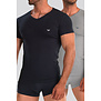 Emporio Armani Essential Core V-Neck T-Shirt 2-Pack CC717 Grey/Blue