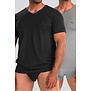 Emporio Armani Essential Core V-Neck T-Shirt 2-Pack CC717 Zwart/Grijs