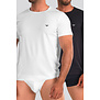 Emporio Armani Essential Core Crew Neck T-Shirt 2-Pack CC717 Blauw/Wit