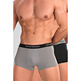 Emporio Armani Essential Core Logoband Trunk 2-Pack CC717 Black/Grey