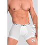 Emporio Armani Essential Monogram Boxer 2-Pack CC715 Weiß