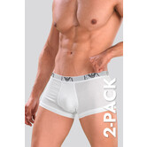 Emporio Armani Essential Monogram Trunk 2-Pack CC715 Wit