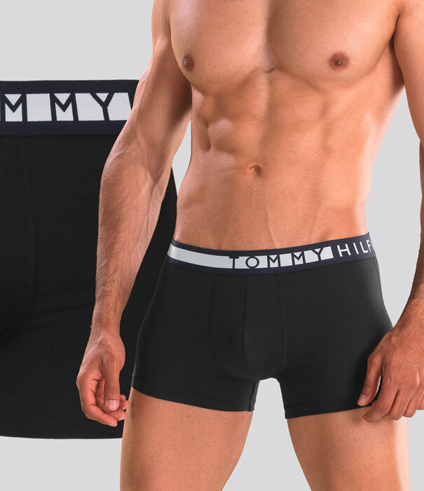 Tommy Hilfiger Organic Cotton Boxershort 3-Pack 234 Schwarz