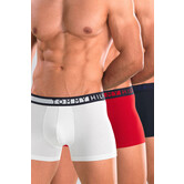 Tommy Hilfiger Organic Cotton Boxershort 3-Pack 234 Red/White/Blue