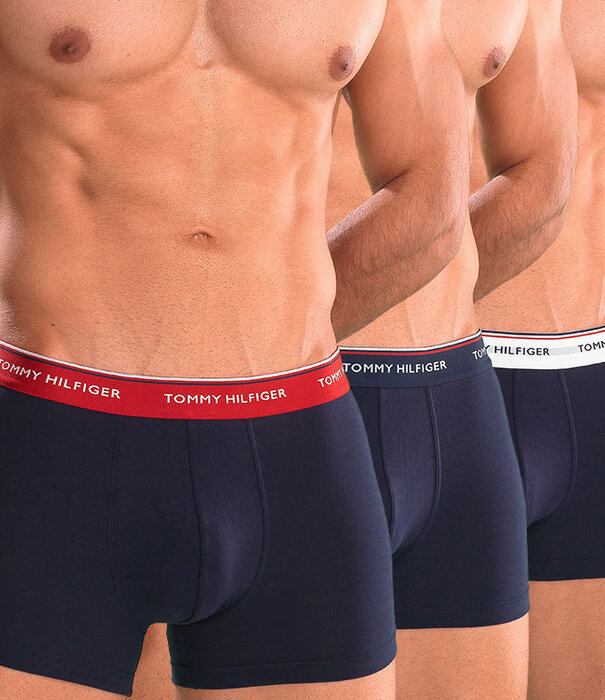 Tommy Hilfiger Premium Essentials Boxershort 3-Pack 842 Multi Blauw