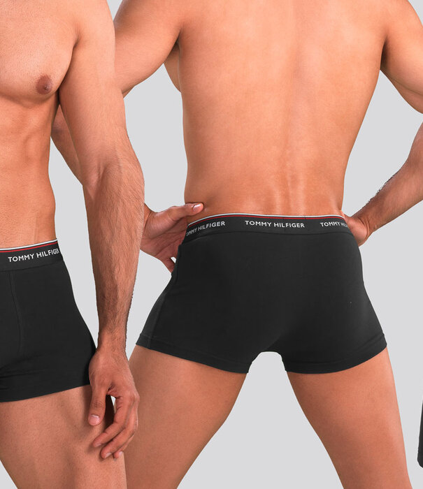 Tommy Hilfiger Premium Essentials Low Rise Boxershort 3-Pack 841 Schwarz