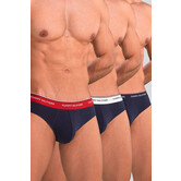 Tommy Hilfiger Premium Essentials Slip 3-Pack 766 Navy