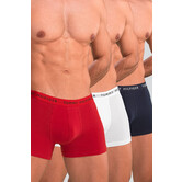 Tommy Hilfiger Recycled Cotton Boxershort 3-Pack 203 Rood/Wit/Blauw