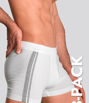 Schiesser 95/5 Organic Cotton Boxershort 3-Pack 816 Wit