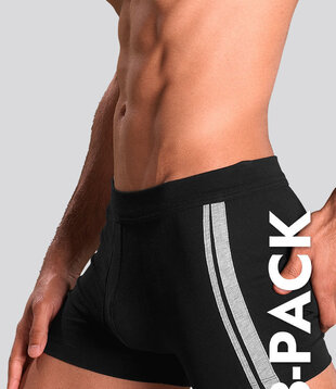 Schiesser 95/5 Organic Cotton Boxershort 3-Pack 816 Zwart