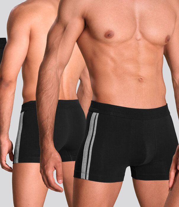 Schiesser 95/5 Organic Cotton Boxershort 3-Pack 816 Zwart