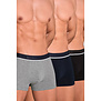 Schiesser 95/5 Organic Cotton Boxershort 3-Pack 986 Black/Grey/Blue