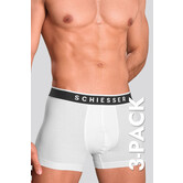 Schiesser 95/5 Organic Cotton Boxershort 3-Pack 983 White
