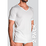 Schiesser 95/5 Organic Cotton V-Neck T-Shirt 2-Pack 982 Wit