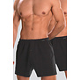 Schiesser Jersey Tricot Boxershort 2-Pack 002 Zwart