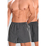 Schiesser Woven Boxershort 2-Pack 445 Multi Grijs (301)