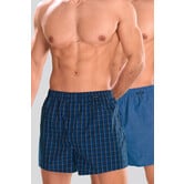 Schiesser Woven Boxershort 2-Pack 445 Multi Blauw