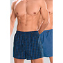 Schiesser Woven Boxershort 2-Pack 445 Multi Blauw