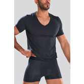 Schiesser Personal Fit V-Neck T-Shirt 322 Marine