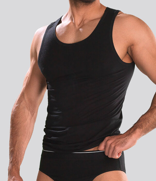 Schiesser Personal Fit Undershirt 321 Black