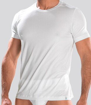 Schiesser Long Life Soft Round Neck T-Shirt 233 Wit