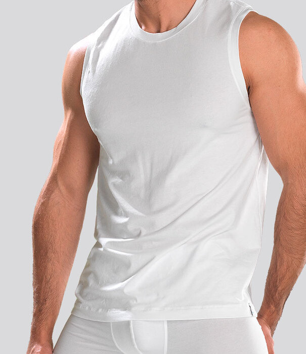 Schiesser Long Life Soft Tank Top 104 Weiß