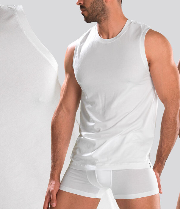 Schiesser Long Life Soft Tank Top 104 White