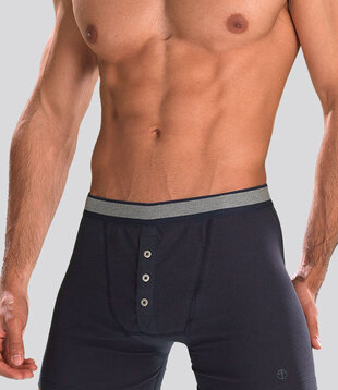 Schiesser Retro Rib Boxershort 614 Marine