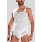 Schiesser Original Feinripp Tank Top 120 Weiß