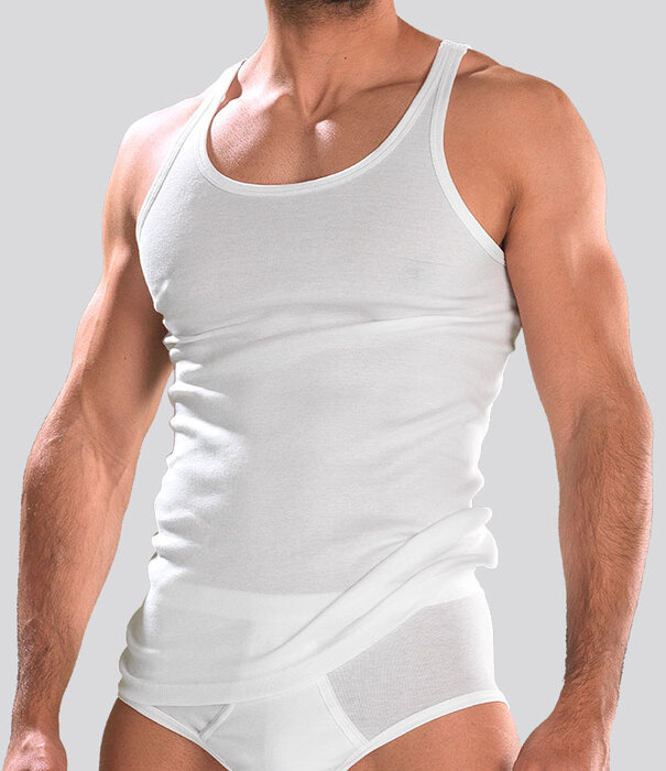 Schiesser Original Feinripp Tank Top 120 White