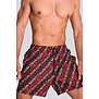 Calvin Klein Medium Drawstring Print Swim Short 550 Rood