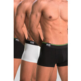 Diesel Organic Cotton Damien Boxershort 3-Pack DDAM Zwart/Wit