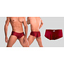 Joe Snyder Bulge Boxer 03 Burgunderrot